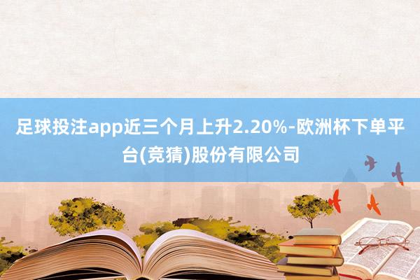 足球投注app近三个月上升2.20%-欧洲杯下单平台(竞猜)股份有限公司